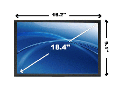 18.4 inch screen