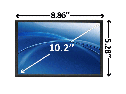 10.2 inch scherm